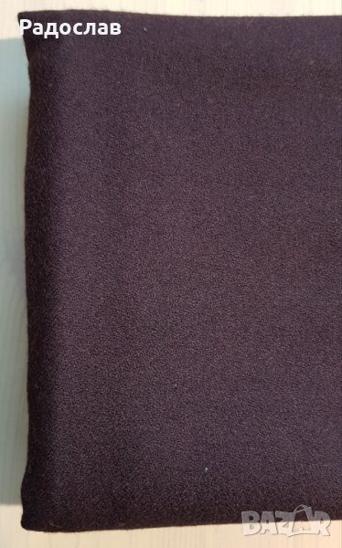 Плат лукс за сако панталон пола кафяви, снимка 1