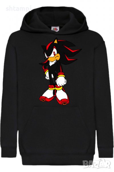 Детски Суитчър/Суитшърт Sonic Shadow 002,Соник,Игра,Подарък,Изненада,Забавление,Рожден Ден, снимка 1