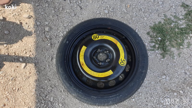 Джанта с гума 5 на 100 , снимка 1