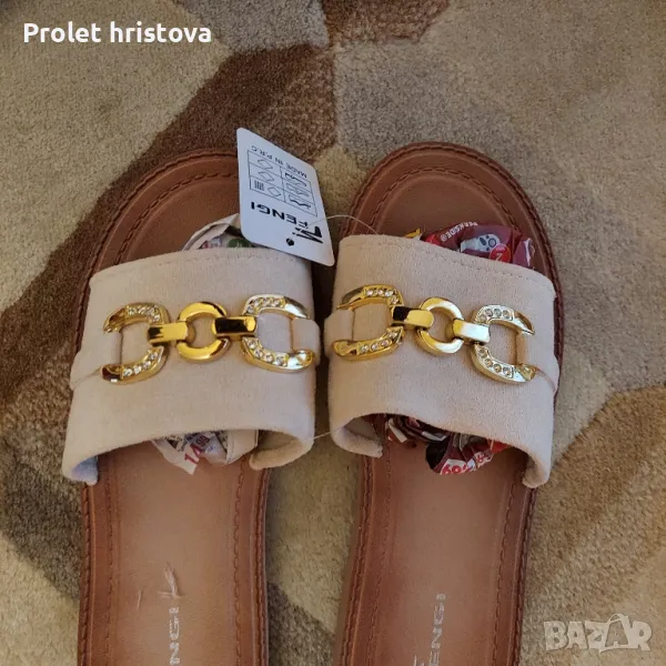 Нови,удобни чехли, снимка 1