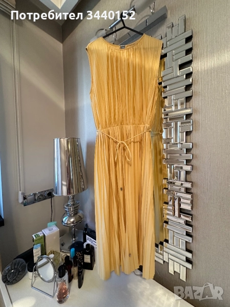 Рокля, жълта соле, снимка 1