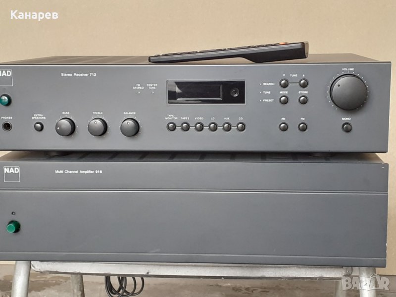 NAD Power Amplifier & Stereo  receiver  Preamplifier , снимка 1