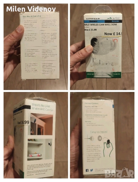 3 броя Стойки за стена за Arlo камери, снимка 1