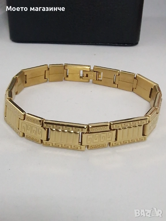 Мъжка гривна от медицинска стомана - различни модели , снимка 1