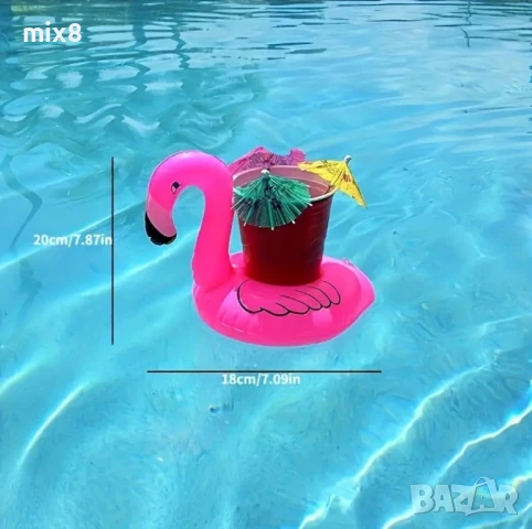 Надуваема поставка за чаша , снимка 2 - Надуваеми легла - 50685881