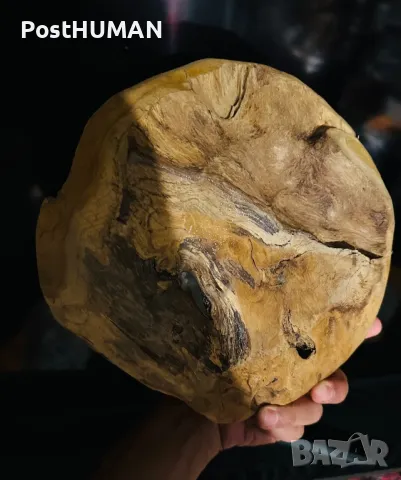 Дървена купа, снимка 5 - Антикварни и старинни предмети - 47513409