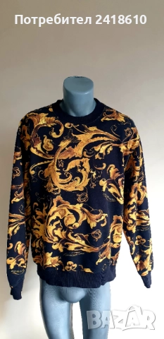 Versace Jeans Couture Cotton Мens Size L НОВО! ОРИГИНАЛ! Мъжка Блуза Суичър, снимка 6 - Суичъри - 52548010