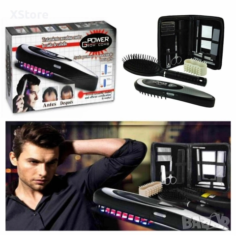 Лазерен гребен за стимулиране растежа на косата , снимка 15 - Други - 52593270