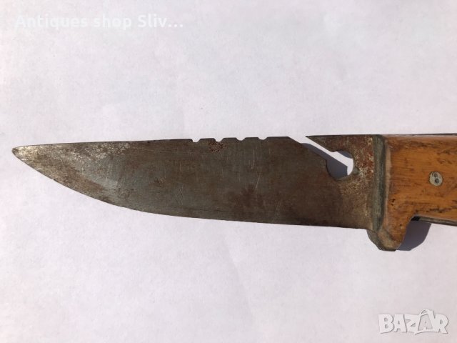 Стар нож ръчна изработка. № 0395, снимка 6 - Антикварни и старинни предмети - 33581998