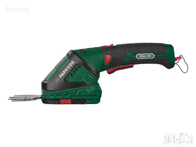 Parkside 4V 2-в-1 акумулаторна ножица за трева и храсти PGSA 4 B3, снимка 5 - Други инструменти - 50703391