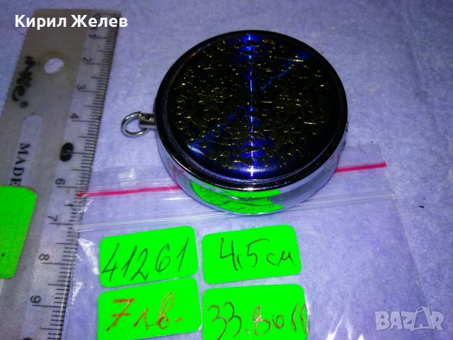 ПРЕКРАСНА МЕТАЛНА ДАМСКА ПУДРИЕРА с ОГЛЕДАЛЦЕ / КУТИЙКА За ХАПЧЕТА ДЖОБЕН МИНИ МОДЕЛ 41261, снимка 3 - Други - 43805568