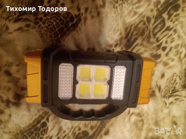 LED Фенер Водоустоичив,usb зареждане, снимка 11 - Прожектори - 43237909