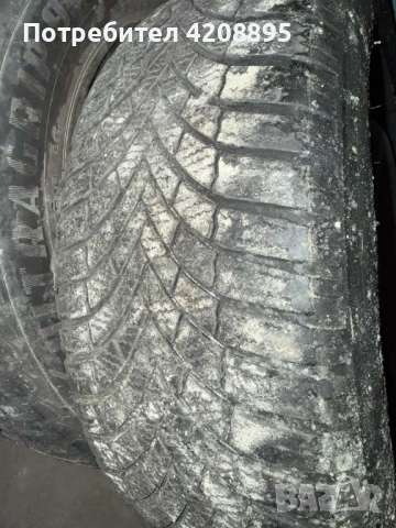 ЗИМНИ ГУМИ 16 ЦОЛА + ДЖАНТИ ВТОРА УПОТРЕБА 150 ЕВРО, снимка 2 - Гуми и джанти - 53285890
