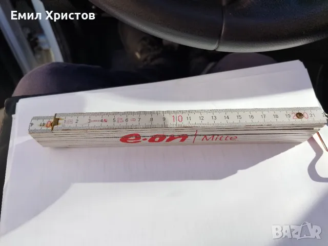 Дървен метър, снимка 2 - Други инструменти - 47889101