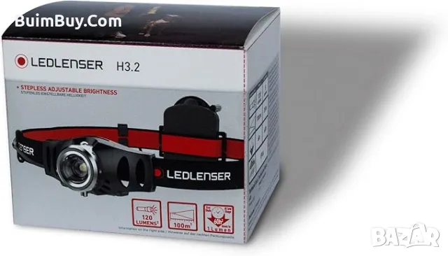 Челник Ledlenser H3.2 кутия с LED светлина [Енергиен клас B], снимка 4 - Къмпинг осветление - 50095111