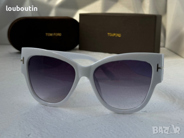Tom Ford дамски слънчеви очила котка 3 цвята, снимка 4 - Слънчеви и диоптрични очила - 44864929