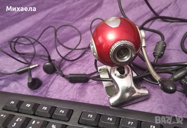 Комплект клавиатури,камера,слушалки, снимка 3 - Клавиатури и мишки - 39550320