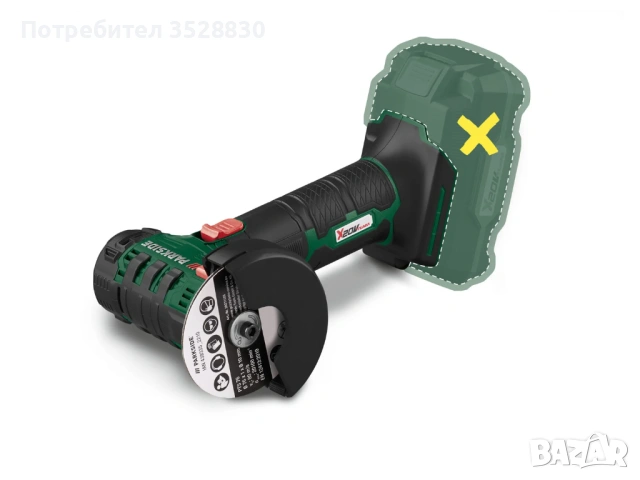 Parkside мини Ъглошлайф Флекс PWSAM 20-Li C2 (нов и запечатан)