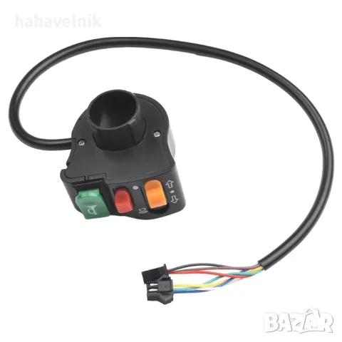 табло с мигачи, фарове и клаксон за триколка, скутер, тротинетка, снимка 5 - Друга електроника - 48240326