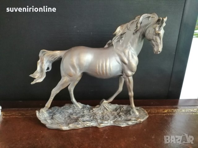 Статуетка кон, снимка 5 - Статуетки - 37296874