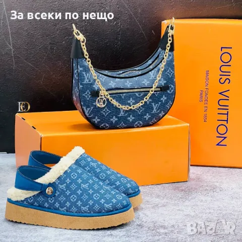 Дамски пантофи Louis Vuitton - Налични различни цветове Код D1495, снимка 4 - Пантофи - 48314990
