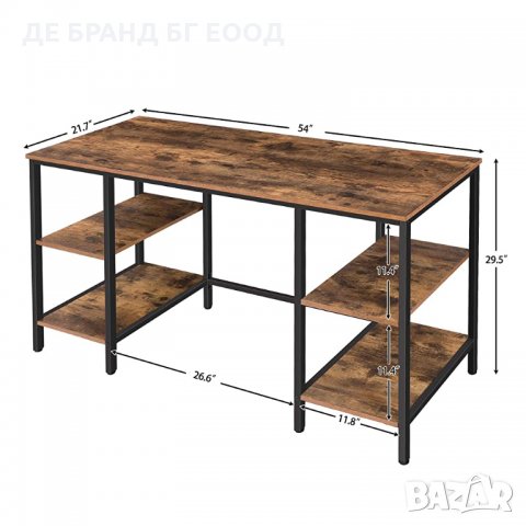 Компютърно бюро BF137DN01 бюро / маса , снимка 7 - Бюра - 32639227