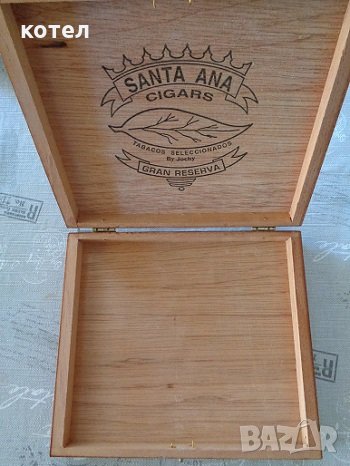 Продавам кутия-Santa Ana Cigars, снимка 4 - Други ценни предмети - 28527756