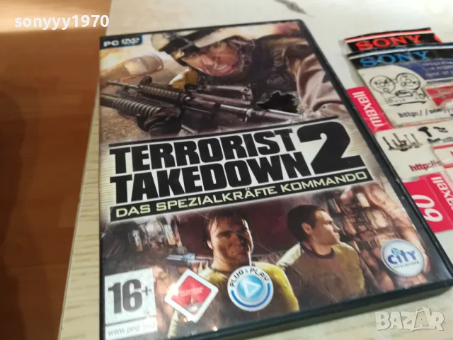 TERRORIST TAKEDOWN 2 PC DVD GAME-ВНОС GERMANY 1003251708, снимка 7 - Игри за PC - 49437537