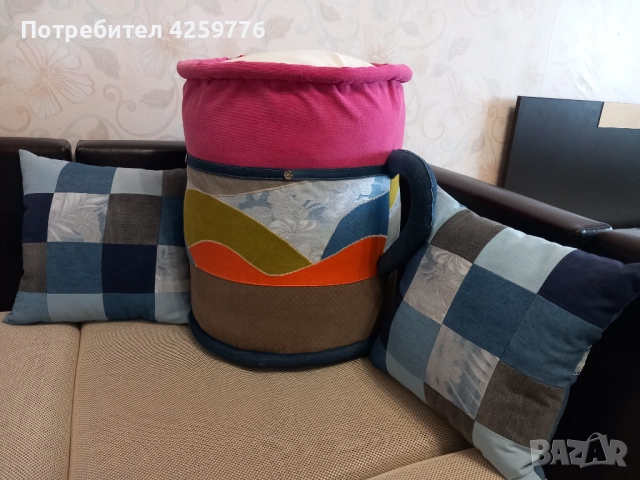 Декоративни възглавници- ръчно изработени НОВИ, снимка 14 - Декорация за дома - 53350160