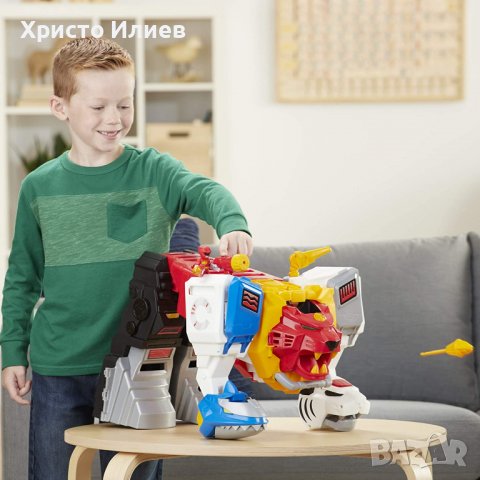 Робот Мегазорд Звездни Рейнджъри Megazord Трансформиращ Светлини Звуци, снимка 4 - Музикални играчки - 39405904