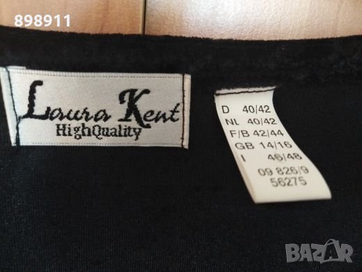 Рокля кадифе Laura Kent, снимка 4 - Рокли - 27456833