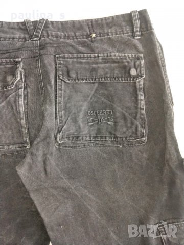 Мъжки дънкови бермуди "Dsquared"original brand USA / голям размер , снимка 4 - Дънки - 14459173