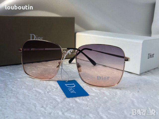 DIOR 2021 слънчеви очила UV 400 защита с лого, снимка 6 - Слънчеви и диоптрични очила - 33590767