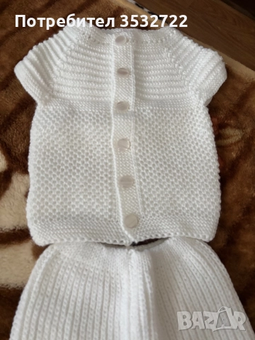 Бебешки плетени комплекти , снимка 3 - Комплекти за бебе - 52097444