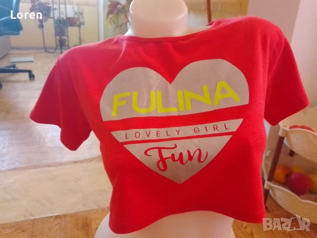 ❤️⭐Miss Azur⭐❤️Много къса атрактивна тениска , снимка 5 - Детски тениски и потници - 50556174