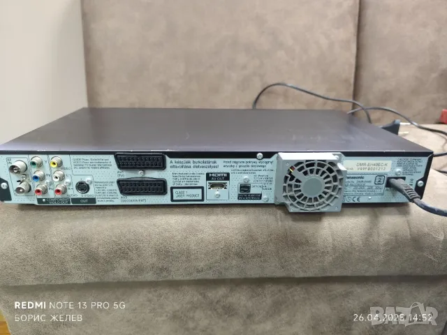 DVD RECORDER PANASONIC , снимка 7 - Плейъри, домашно кино, прожектори - 50044672