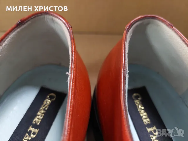 Cesare Paciotti-100% Оригинал Естествена Кожа-№42,5(43), снимка 10 - Официални обувки - 47776257