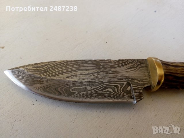 дамаскова ловен нож, снимка 4 - Селскостопанска техника - 28082015