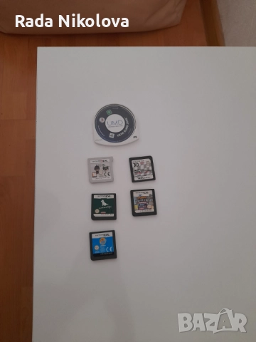 Nintendo DS дискети + 3DS + PSP