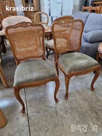 Масивни Барокови Столове-2бр.-внос от Германия-ОБЯВЕНАТА ЦЕНА Е ЗА БРОЙ!, снимка 2 - Столове - 50186678