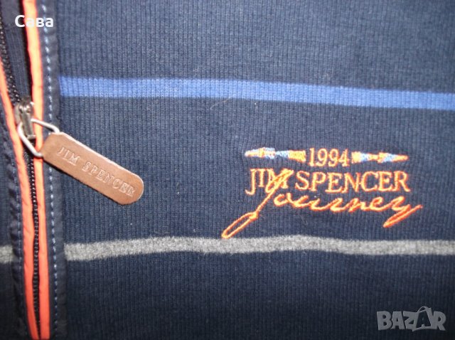 Блуза JIM SPENCER   мъжка,Л, снимка 3 - Блузи - 26626257
