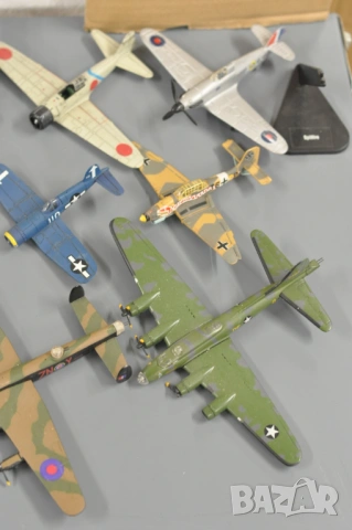 10 броя метални самолетчета, снимка 9 - Влакчета, самолети, хеликоптери - 53111876