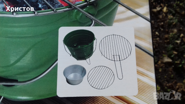 Грил барбекю с форма на кофа, снимка 9 - Барбекюта - 36540547