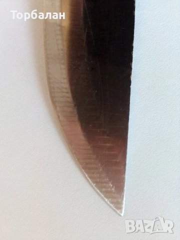 Кухненски нож с дървени чирени , снимка 8 - Прибори за хранене, готвене и сервиране - 50895237