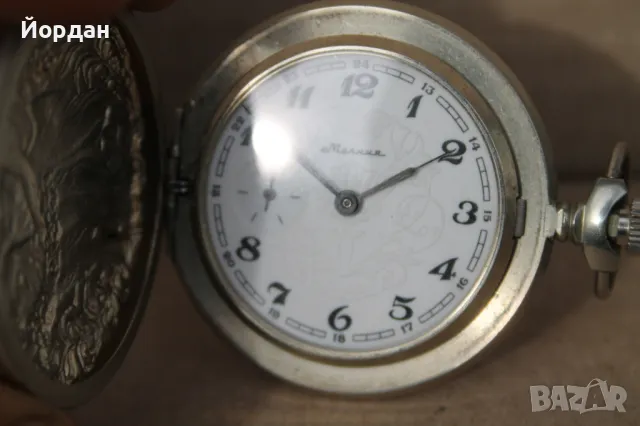 СССР джобен часовник ''Молния'', снимка 10 - Мъжки - 47410113