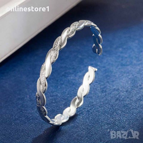 Сребърна гривна 999 - Венеция Код: BGRX128, снимка 2 - Гривни - 33682223