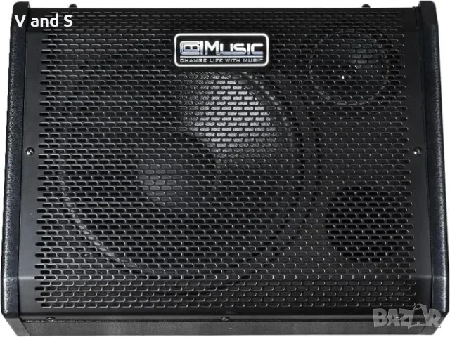 Coolmusic DM80 AMP 80-ватов електронен усилвател , клавишен усилвател с Aux вход и Bluetot, снимка 8 - Тонколони - 50721589