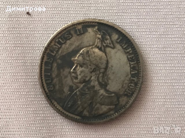 1 1/2 марки Германанска Източна Африка 1901, снимка 2 - Нумизматика и бонистика - 26545402