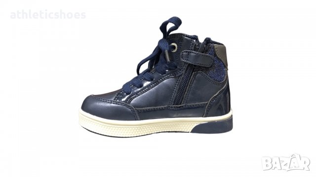 Детски кожени кецове в синьо-7033, снимка 2 - Детски маратонки - 38405433