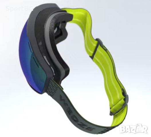 Маска за ски и сноуборд Wed'ze / Green, снимка 3 - Зимни спортове - 39447403